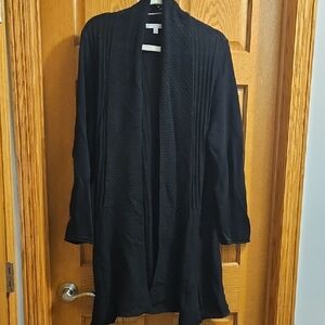 Notations Women's Black Sweater Cardigan